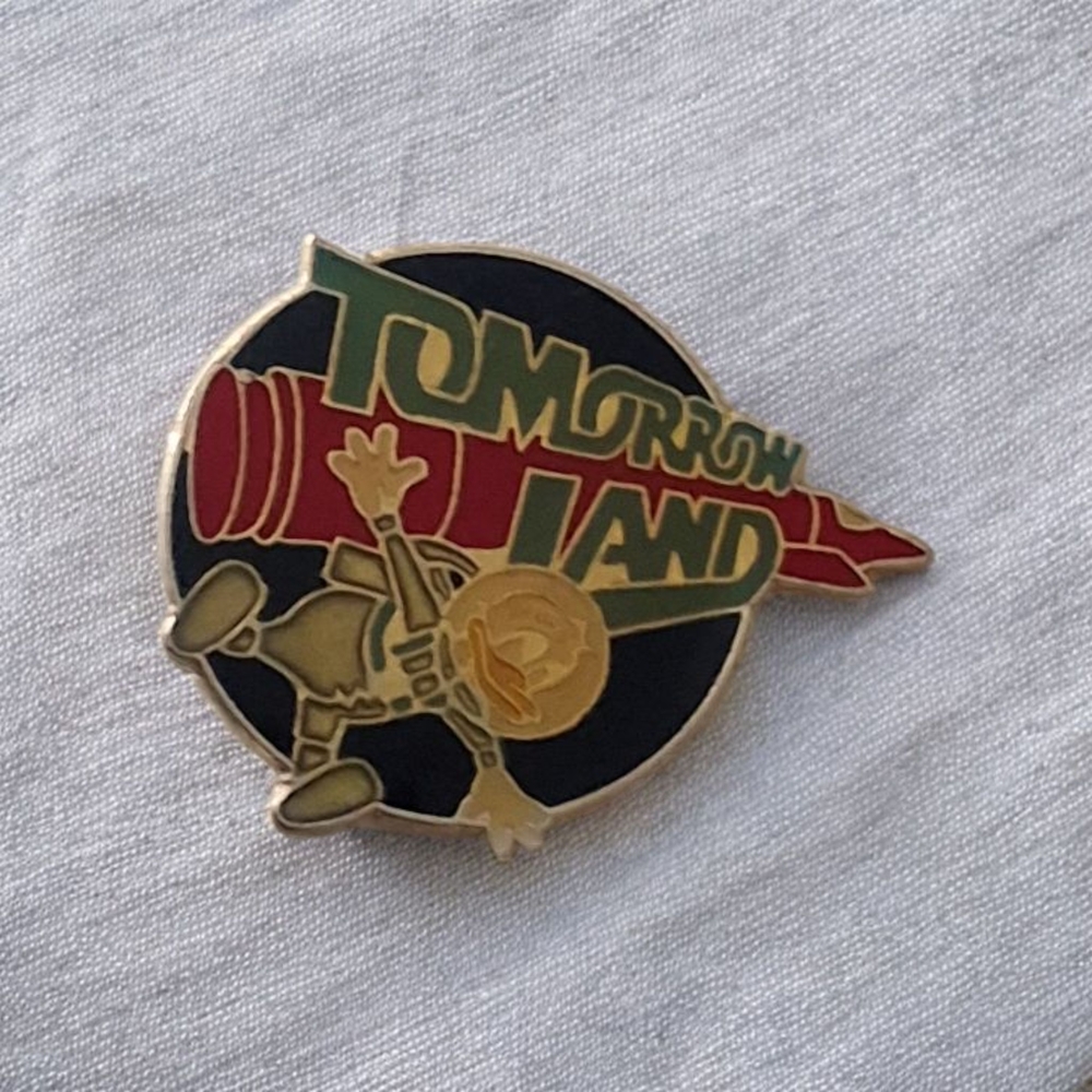1985 Tomorrowland Enamel Pin